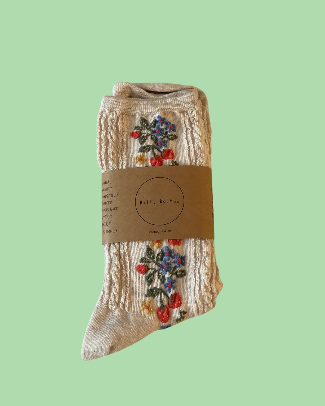 Strawberry Garden Socks