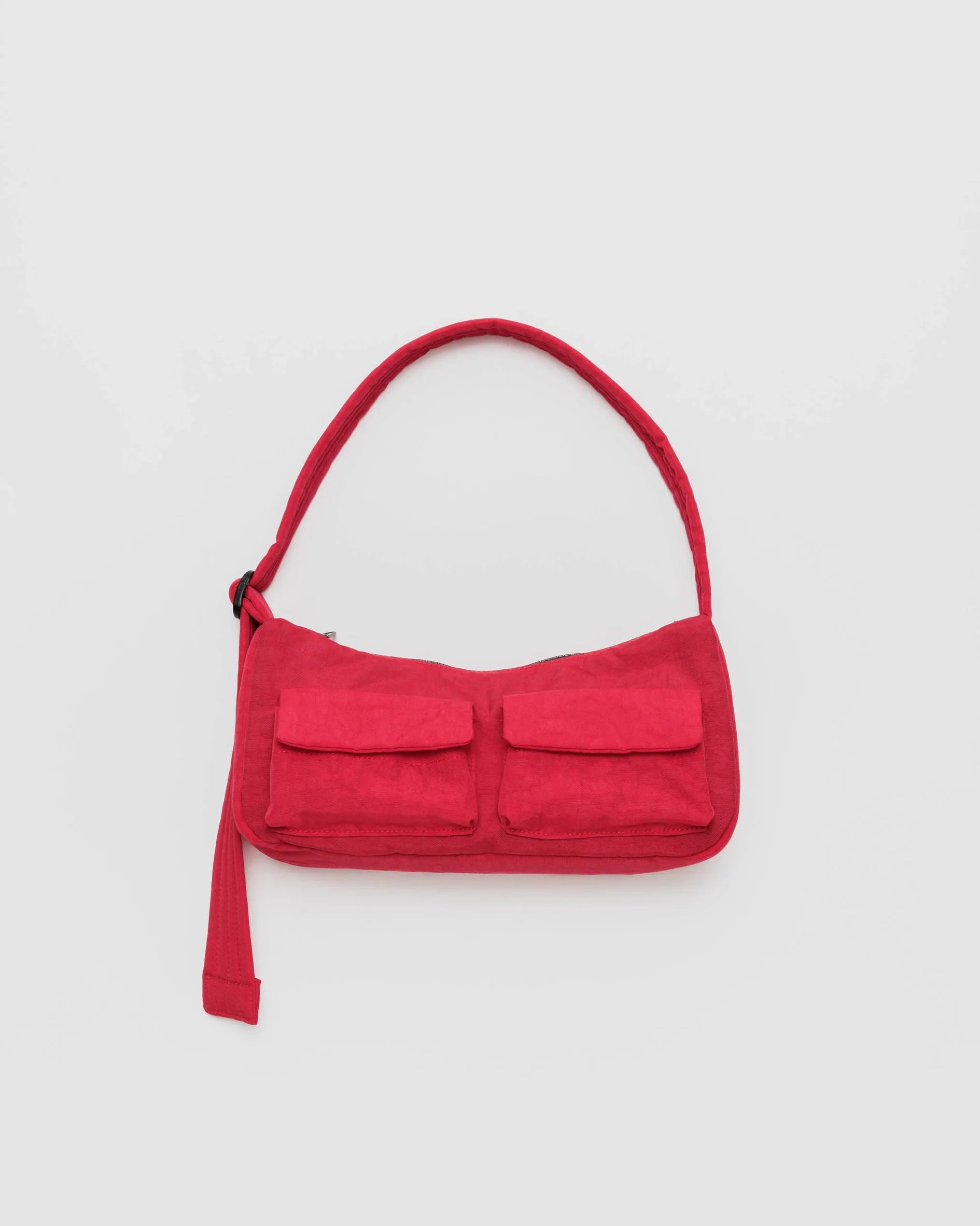 Candy Apple Red Cargo Shoulder Bag