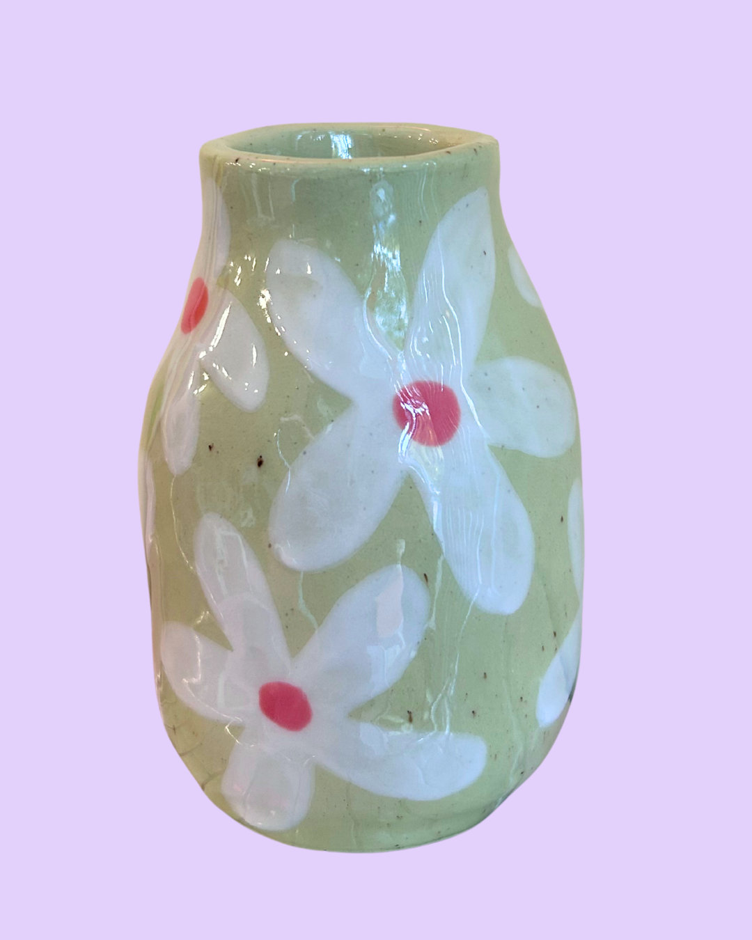 Medium Hand-painted Ceramic Vases