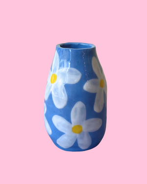 Medium Hand-painted Ceramic Vases