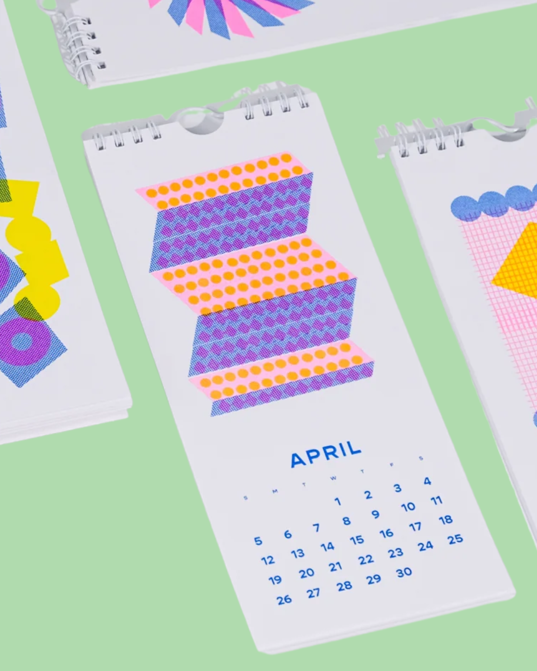 2026 Abstract Shapes Wall Calendar