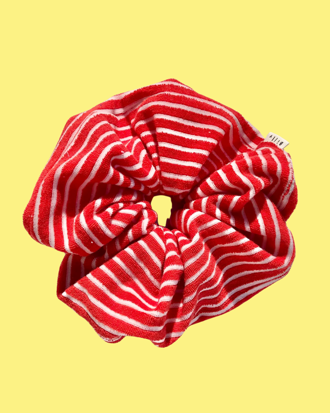 Toweling Stripe Scrunchie