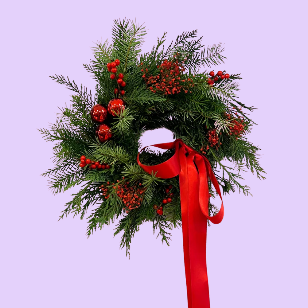 Fresh Holiday Wreath