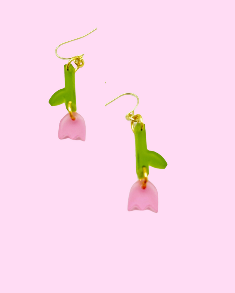 Tulip Drop Earrings