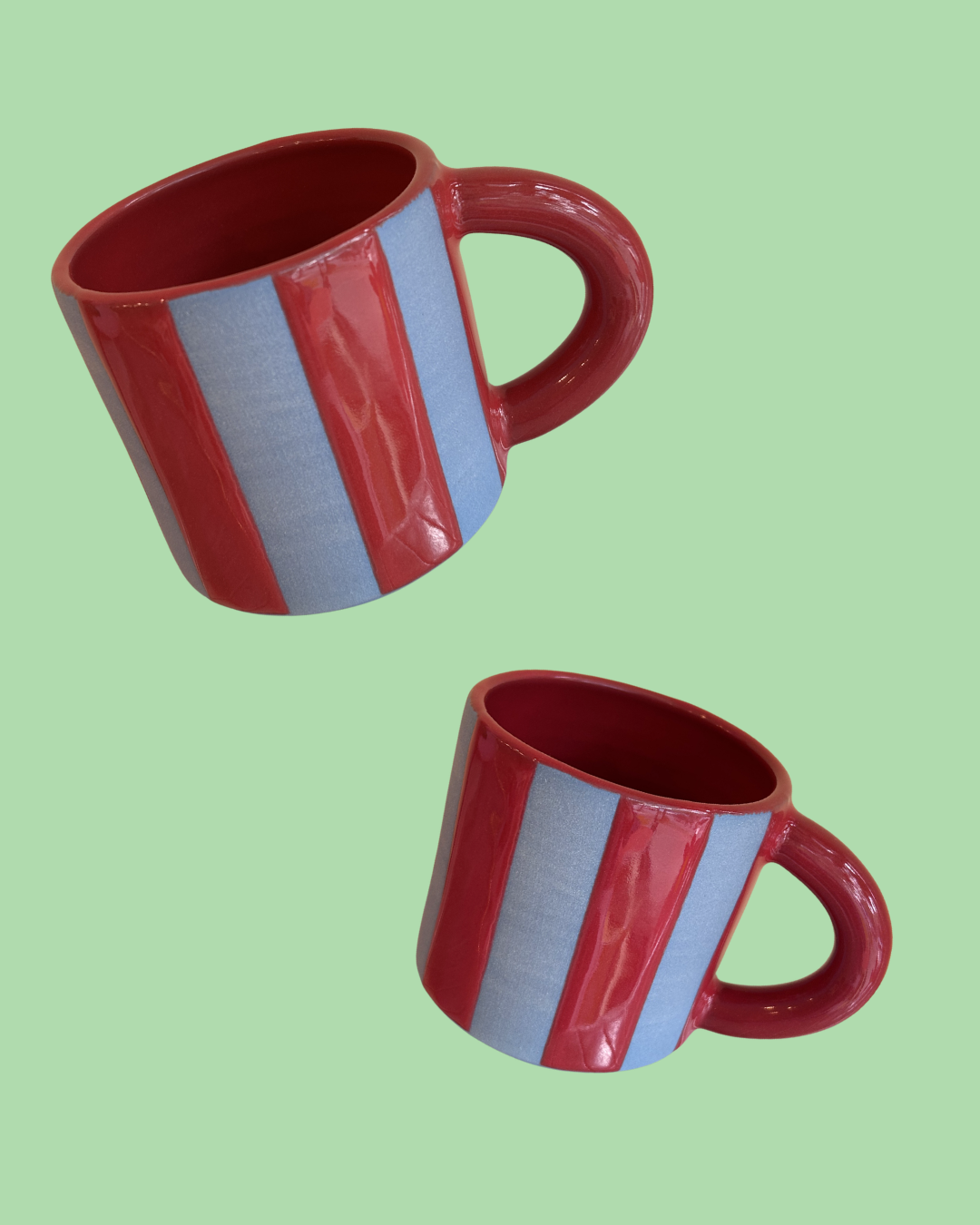 Striped Mugs