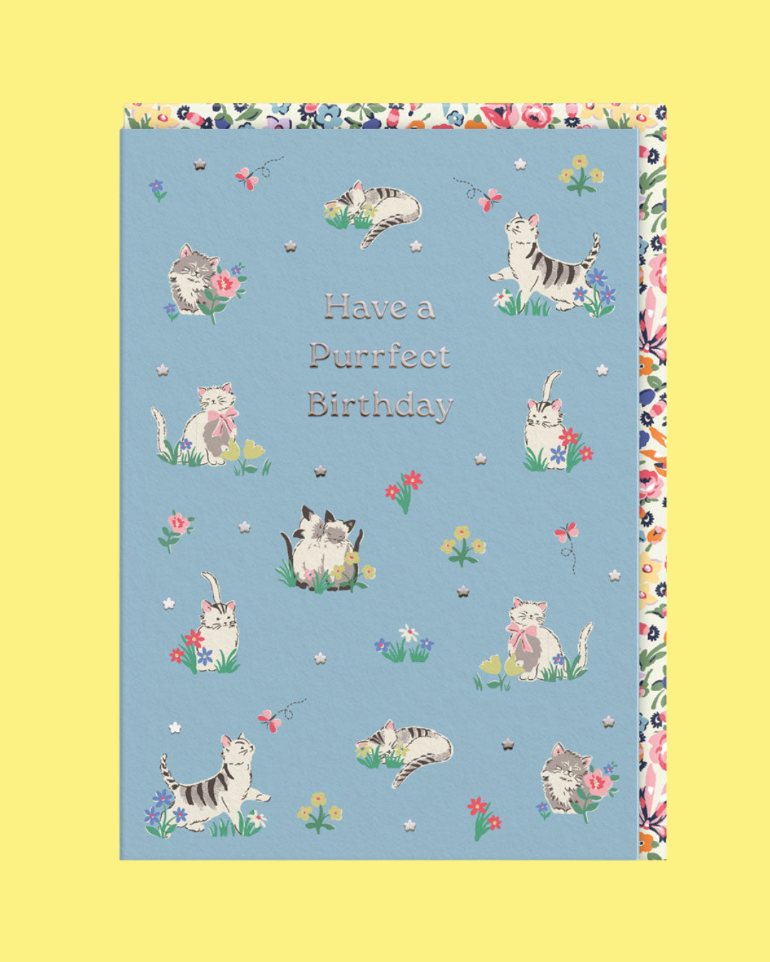 Purrfect Birthday Card