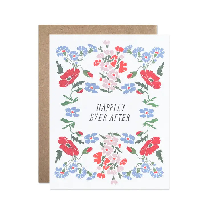
            
                Load image into Gallery viewer, Happily Ever After Cornflower Card
            
        