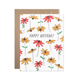 Birthday Black Eyed Susan Card