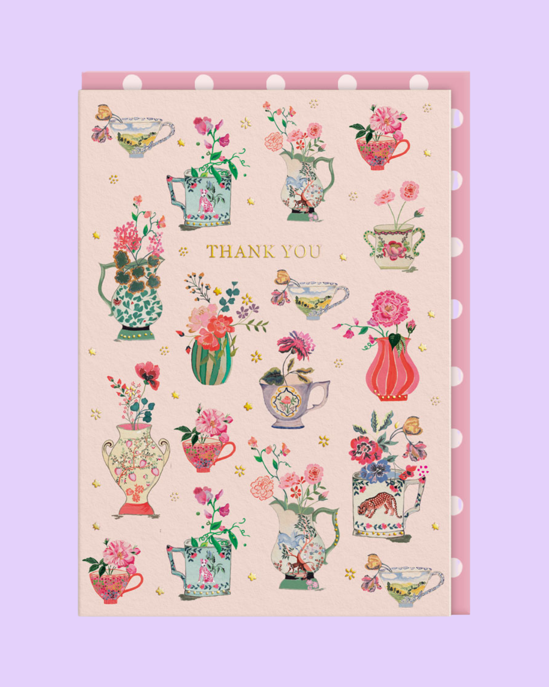 Thank You Vases Card
