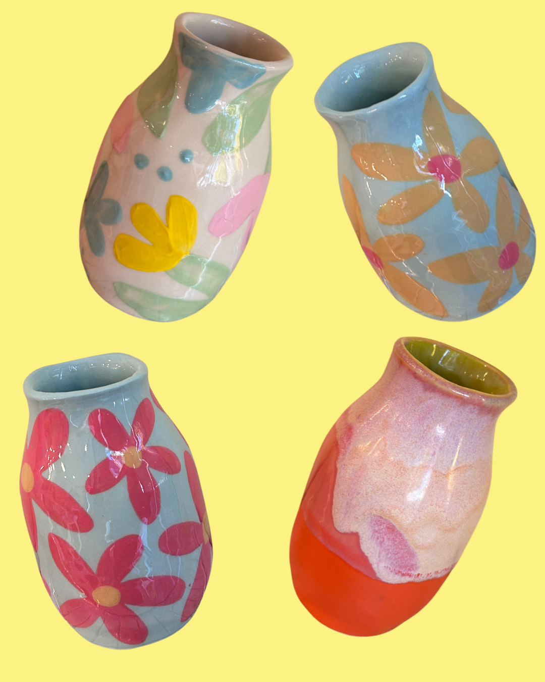 Small Fancy Vases