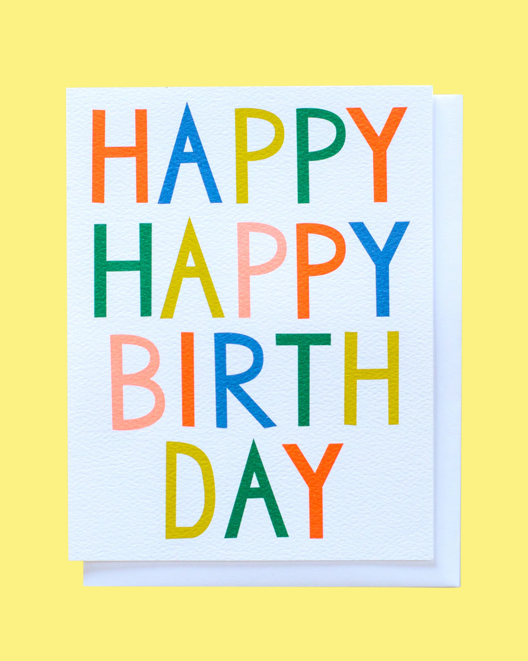 Happy Happy Birthday Box Set of 6 Cards