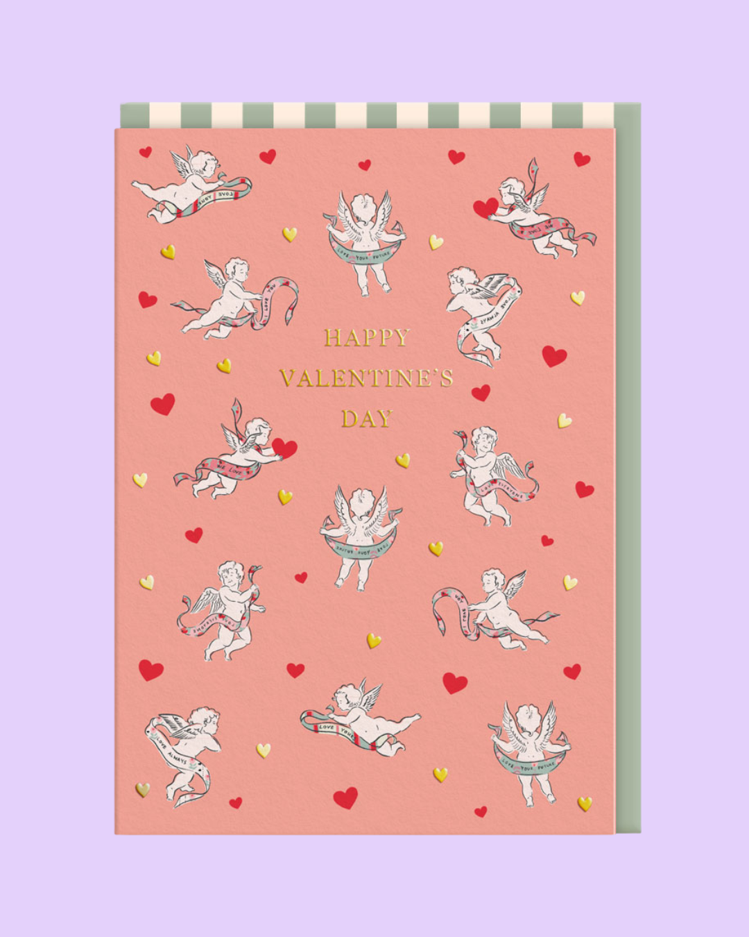 Cherubs Valentine Card