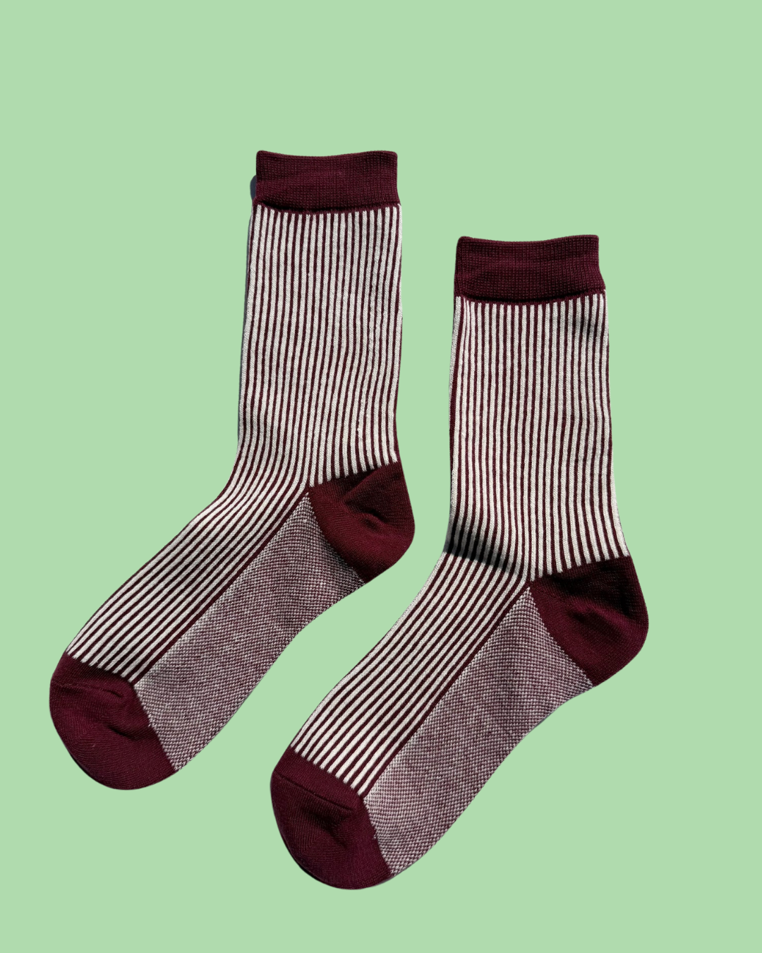 Pinstripe Cotton Socks