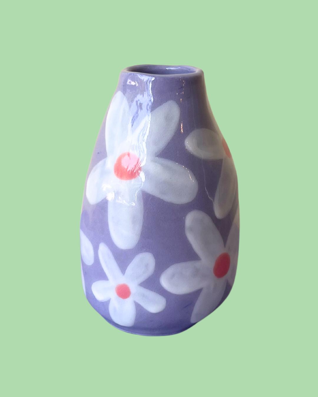 Medium Hand-painted Ceramic Vases