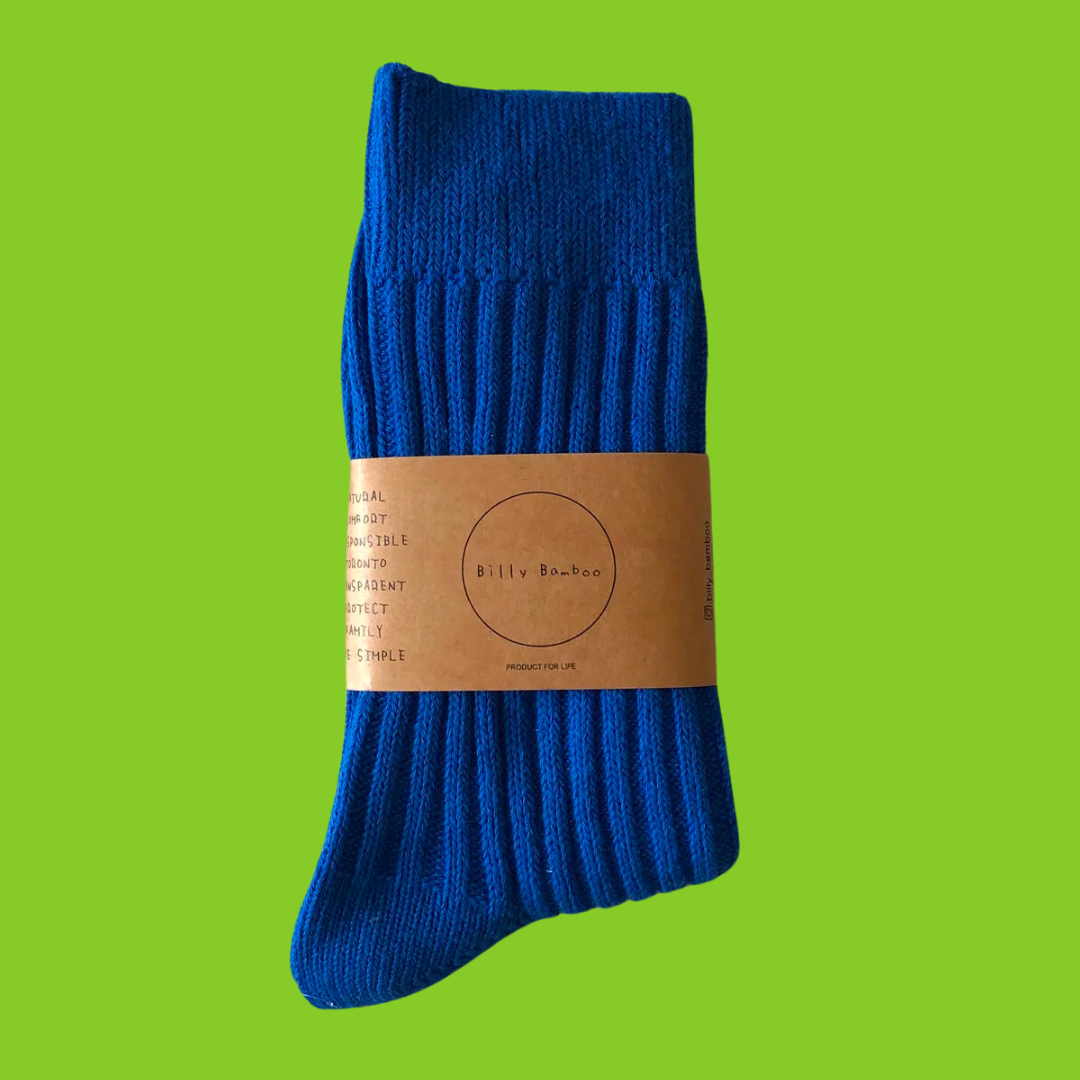 Ribbed Cotton Socks