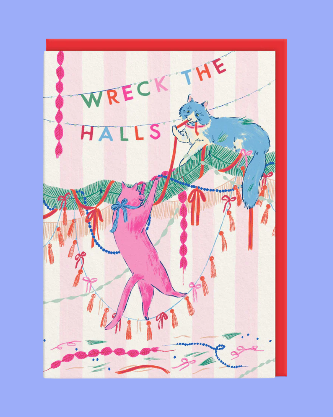 Wreck the Halls Card