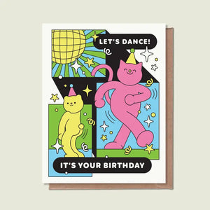 Let's Dance Birthday Card