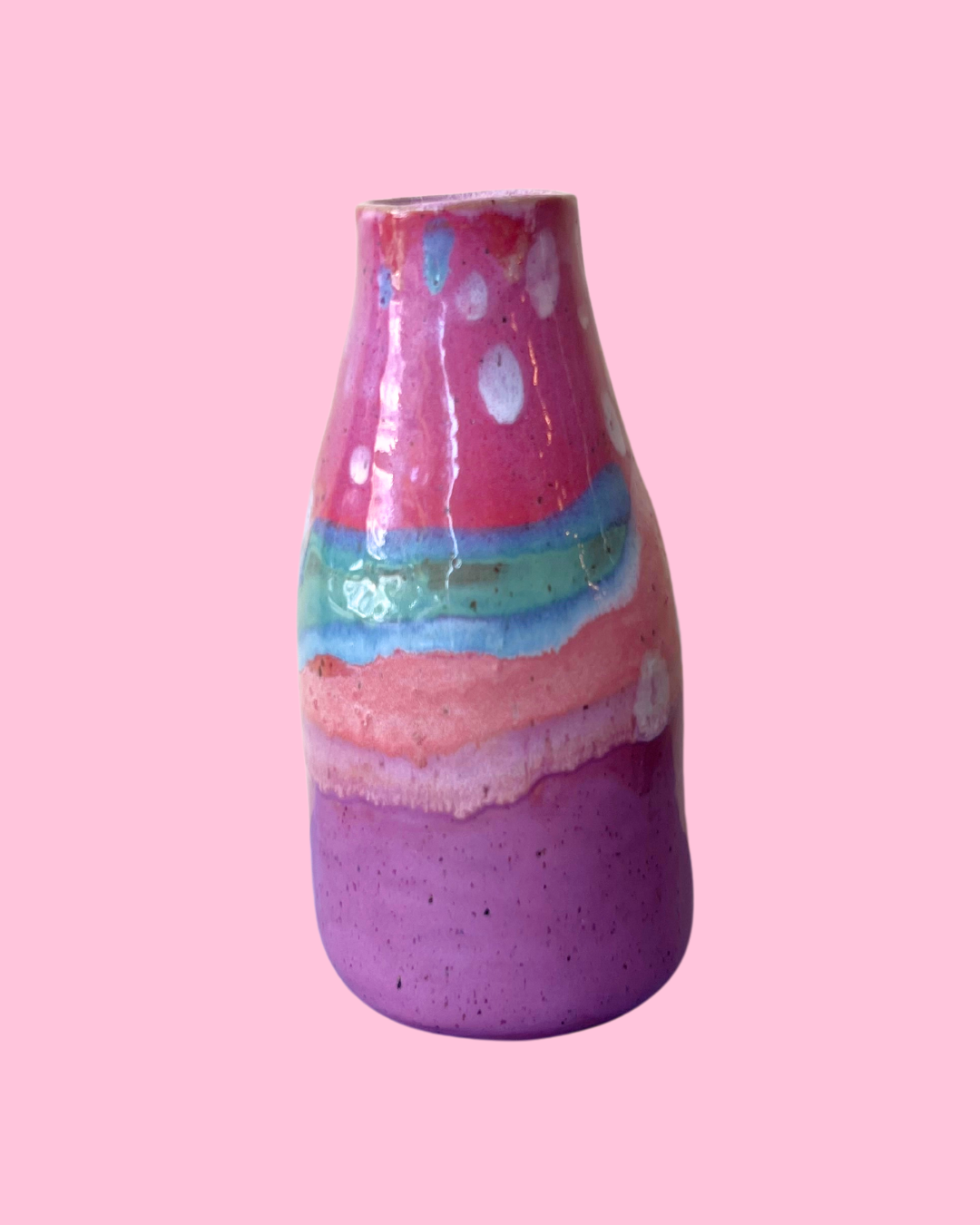 Large Hand-painted Ceramic Vases