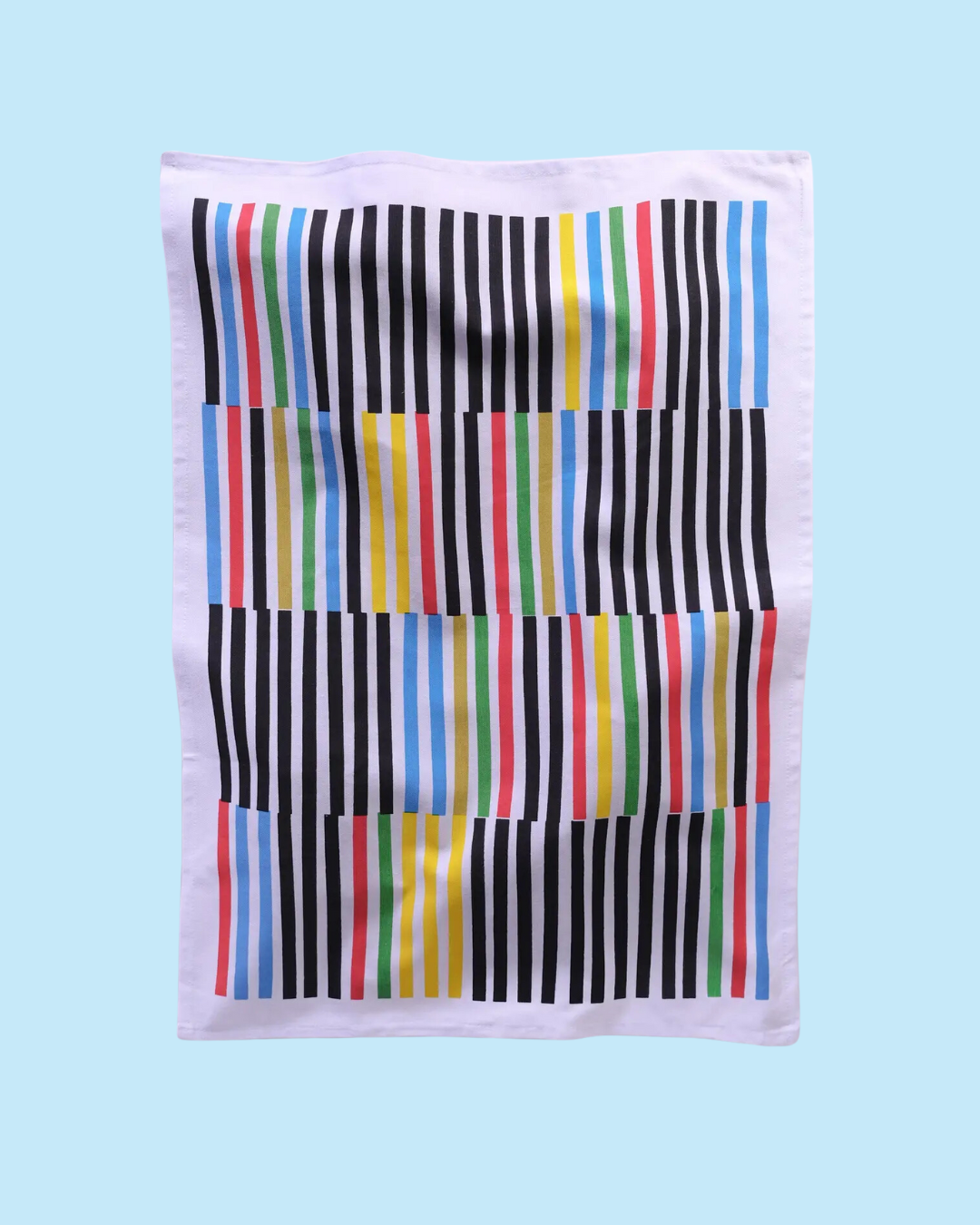 Colourful Shapes Tea Towel