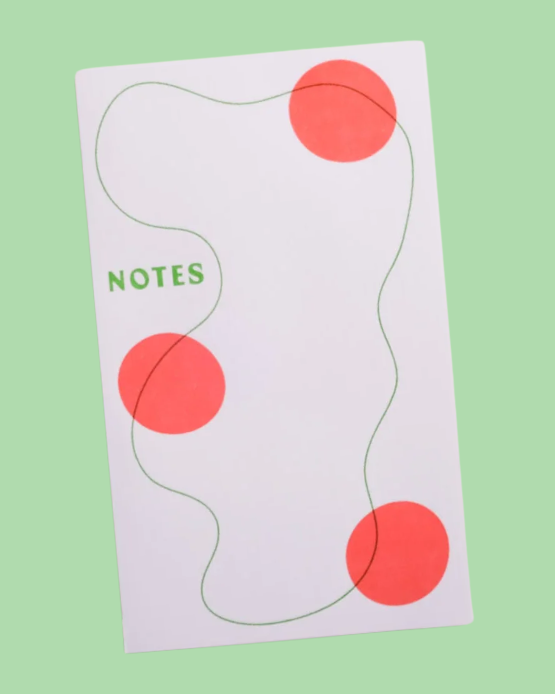 Large Dots Notepad