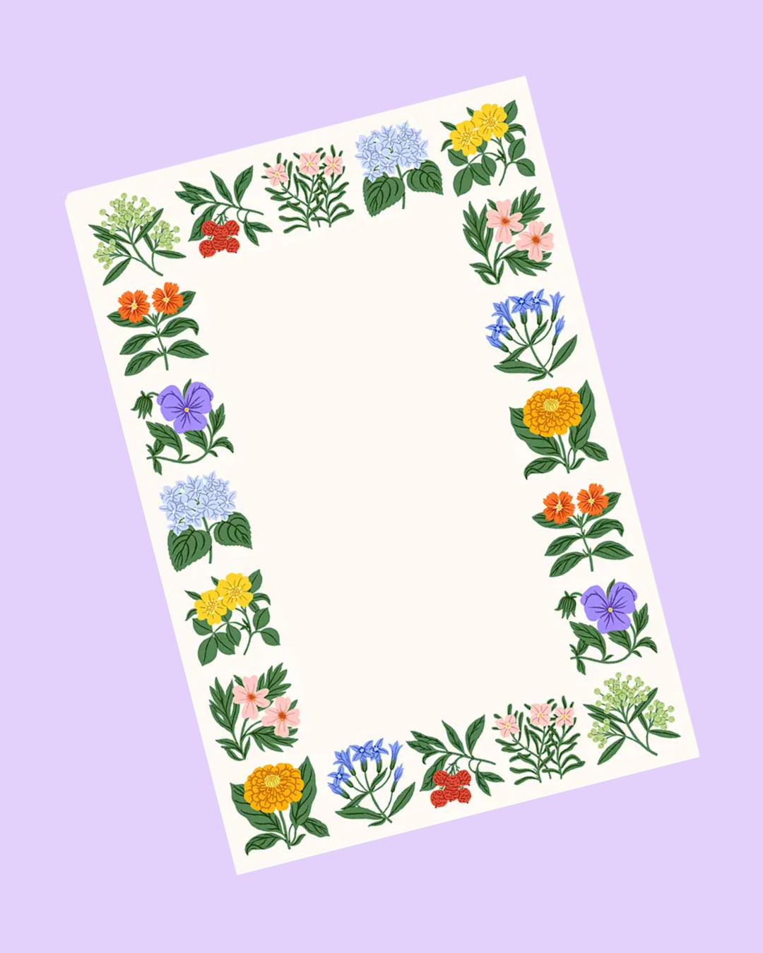 Floral Notepad
