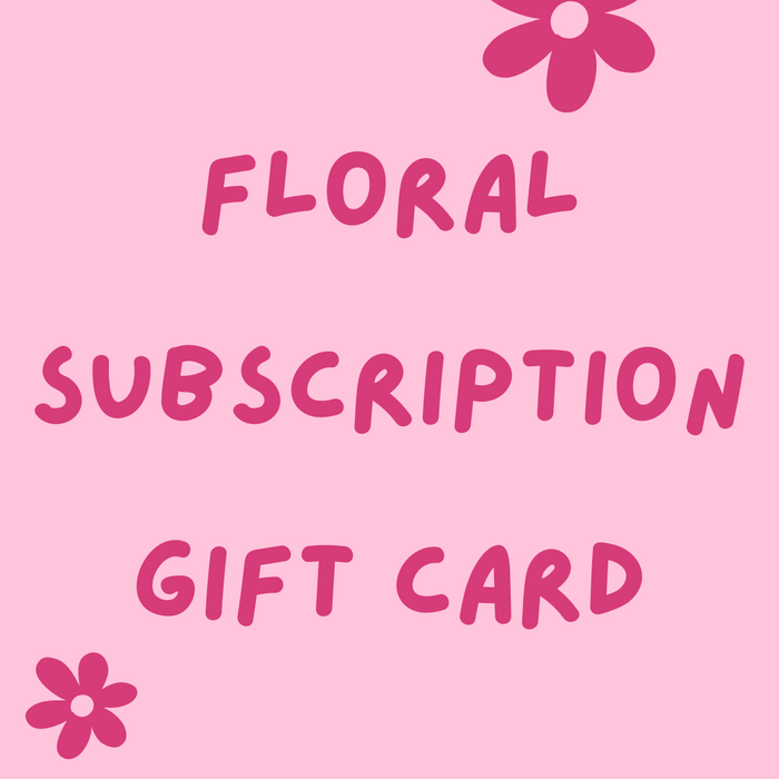 Subscription Gift Certificate