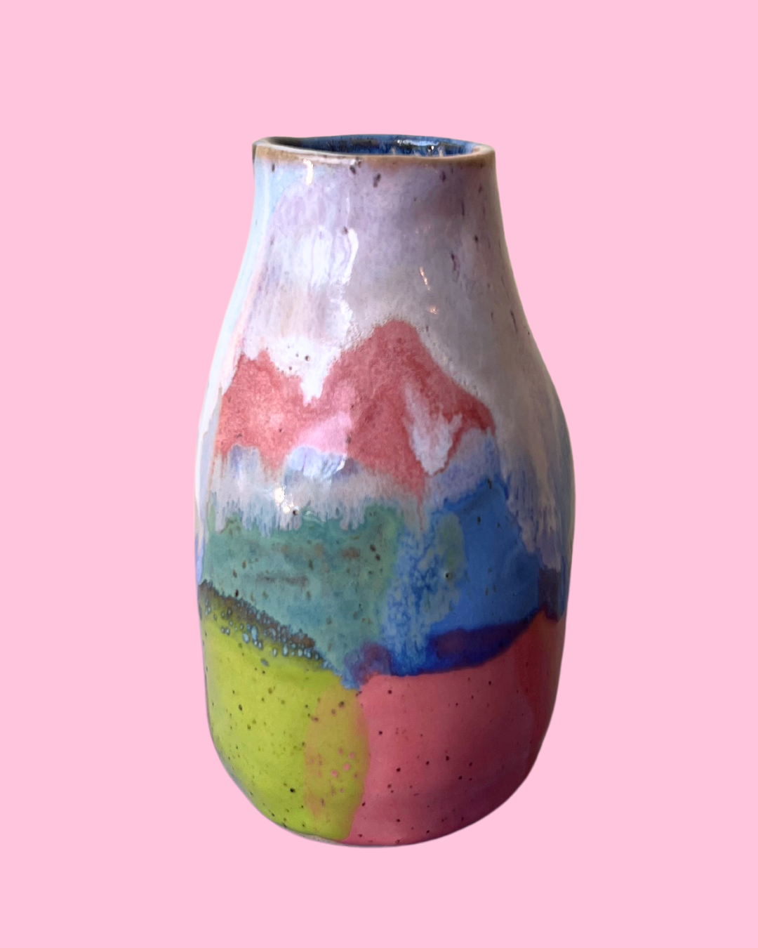 Medium Hand-painted Ceramic Vases