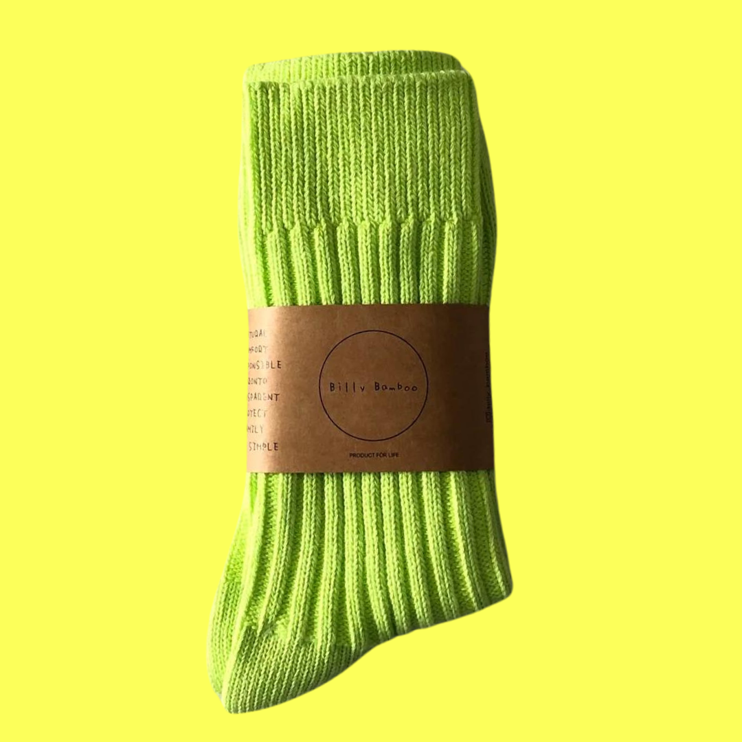 Ribbed Cotton Socks