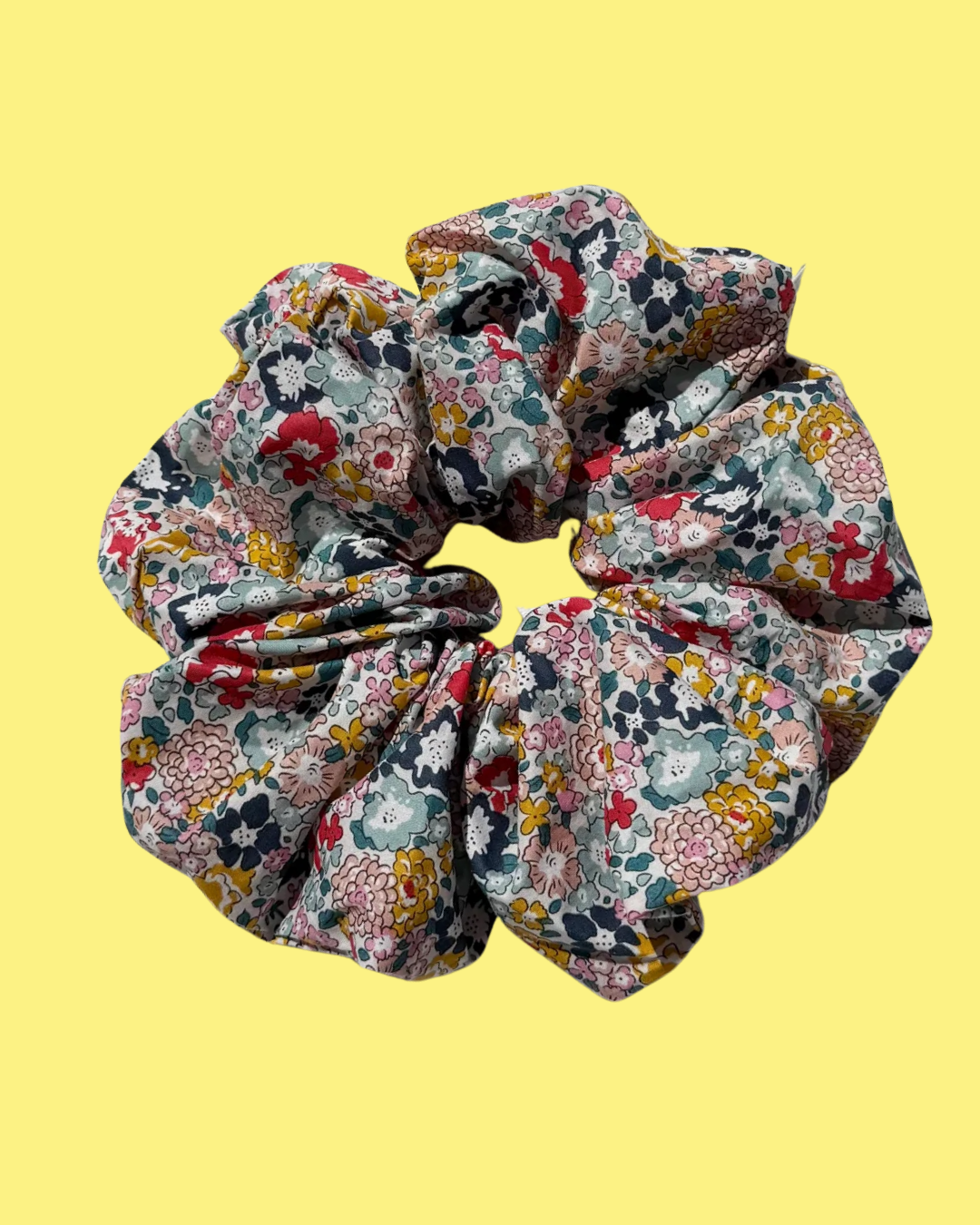 Garden Floral Scrunchies