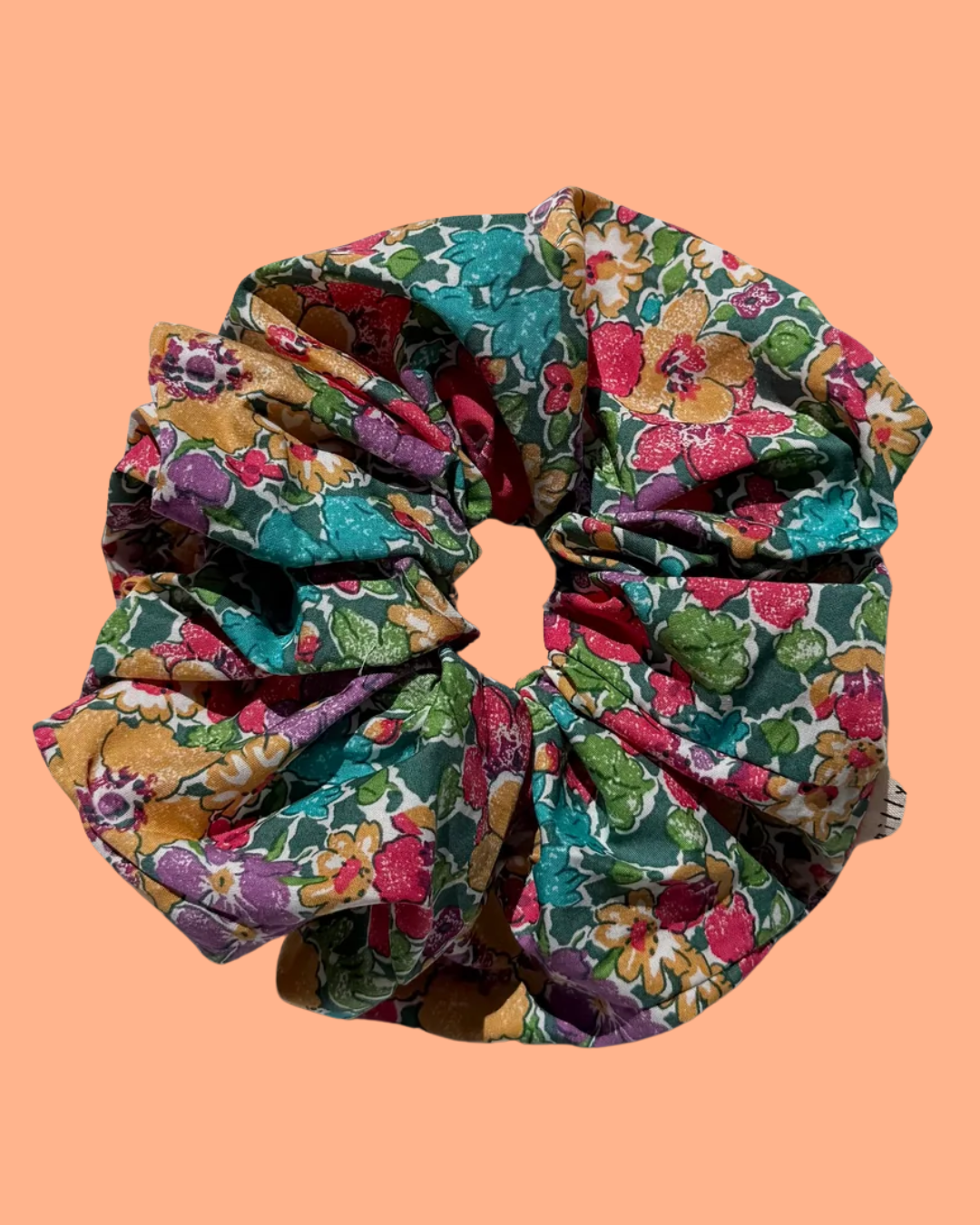 Garden Floral Scrunchies