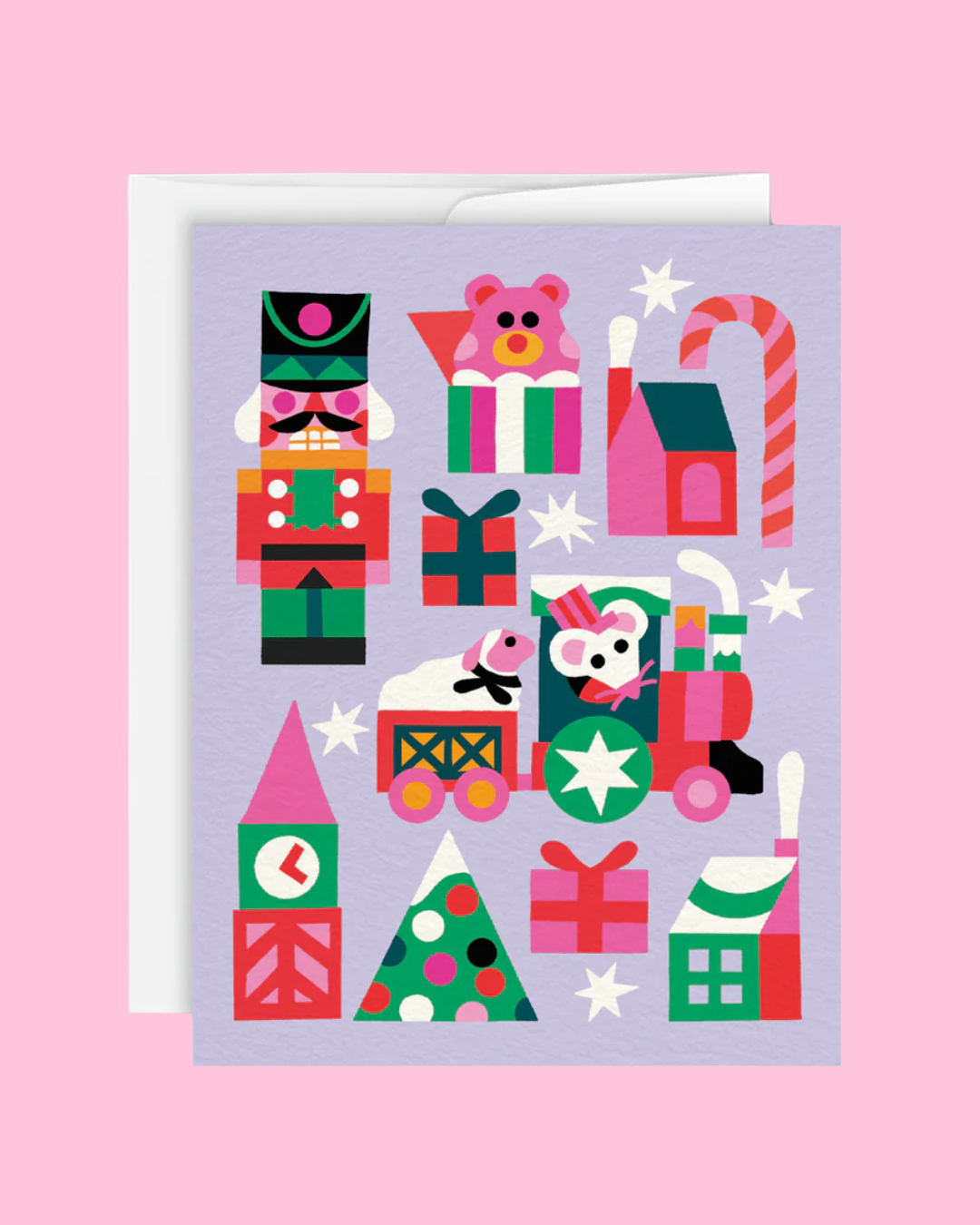 Little Train Box Set of 6 Cards