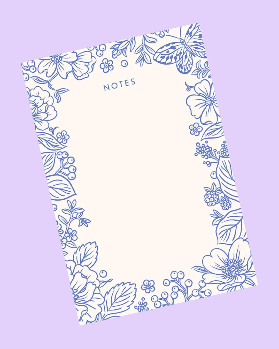 Floral Notepad