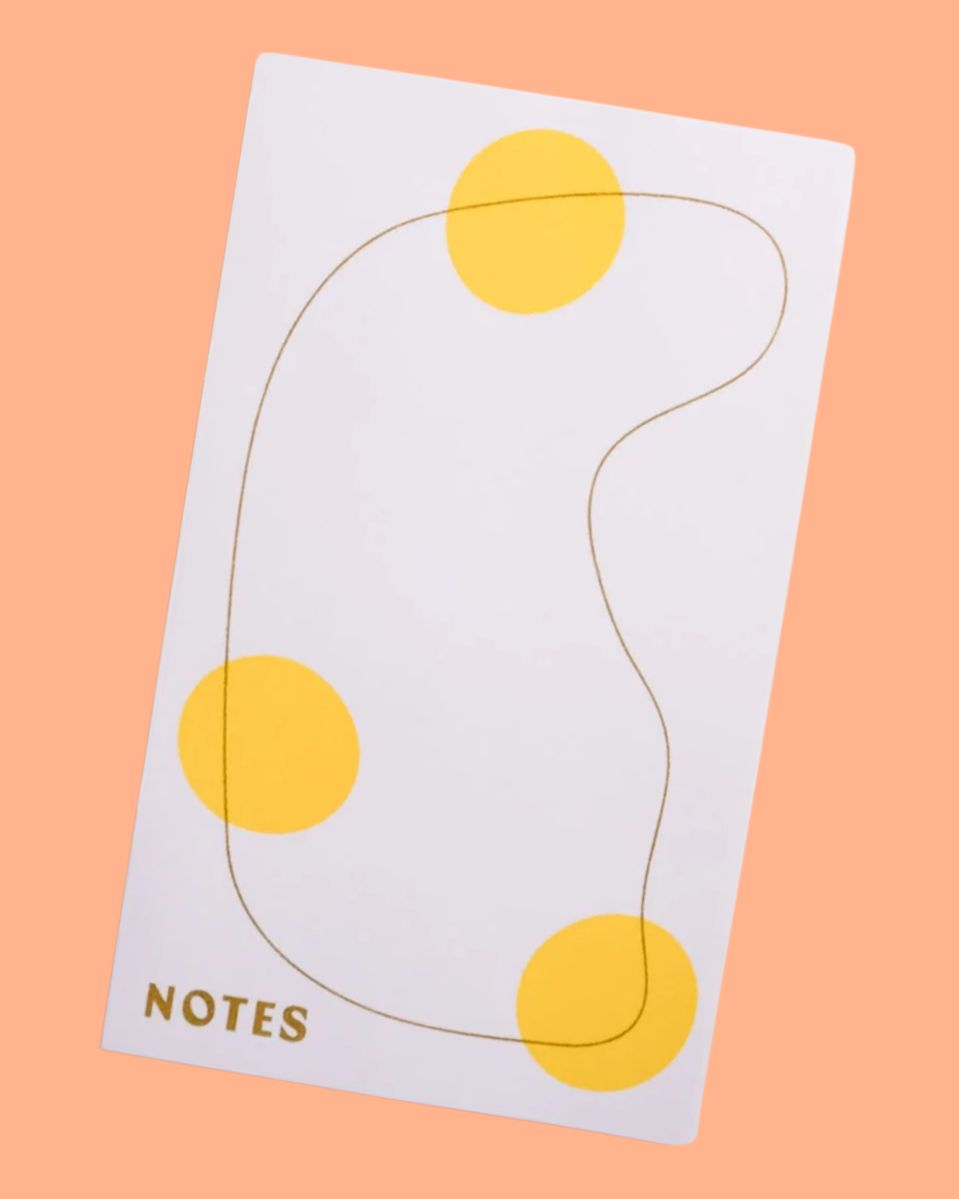 Large Dots Notepad