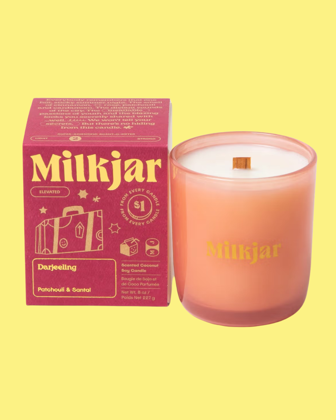 Milk Jar Candles
