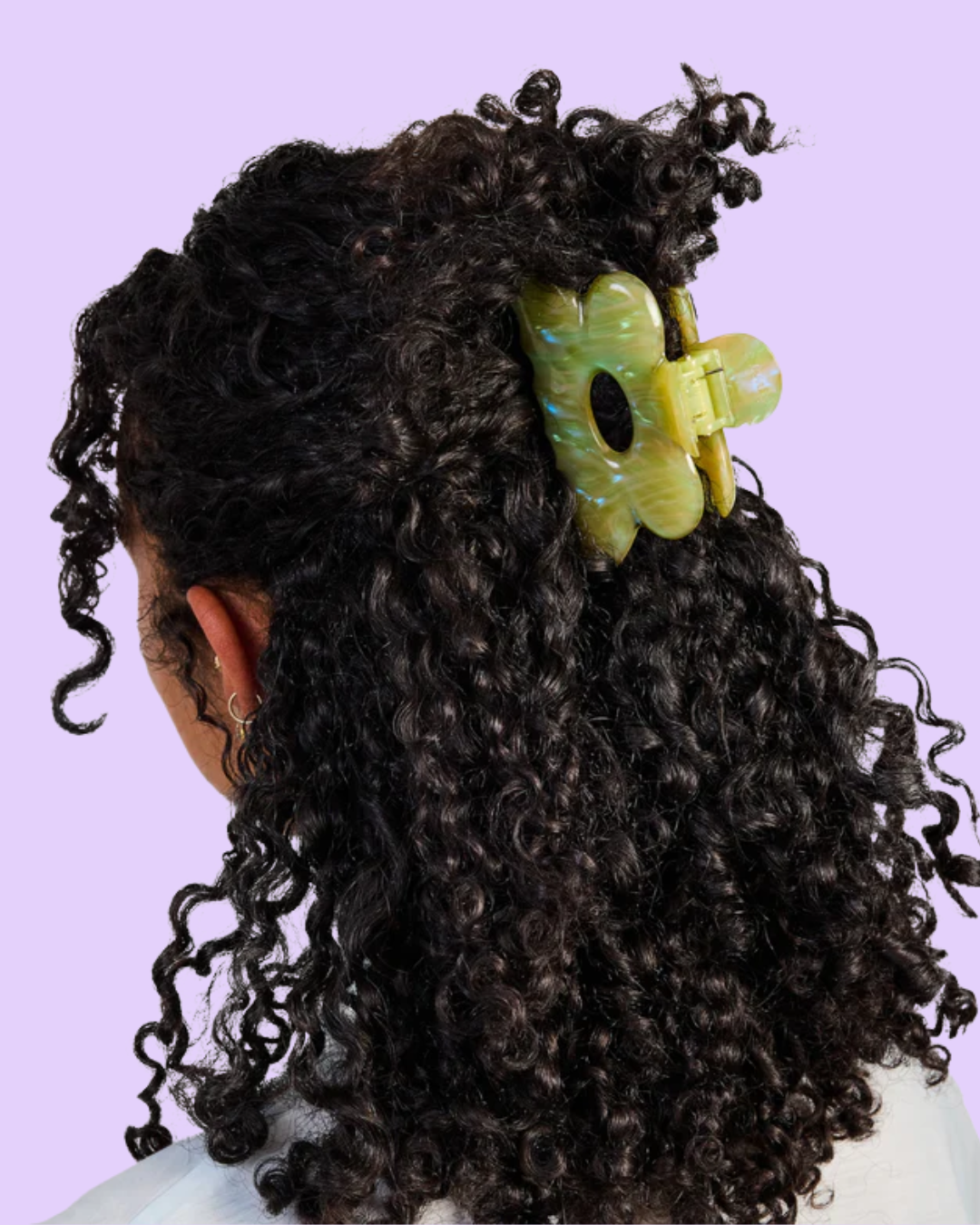 Flower Claw Clip