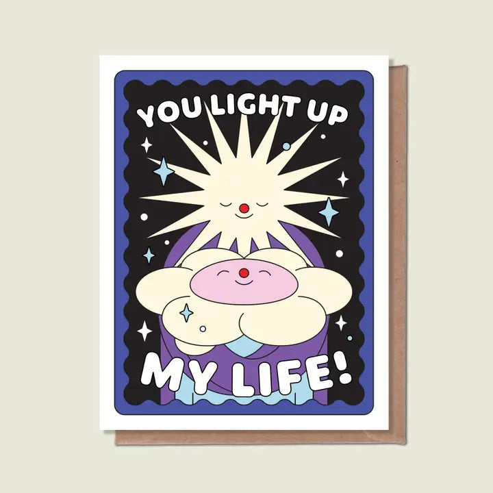 You Light Up My Life Card