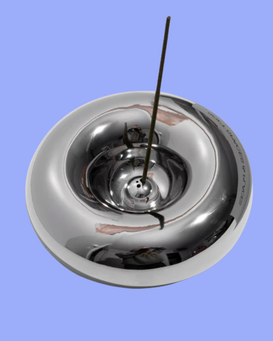 Chrome Incense Holder
