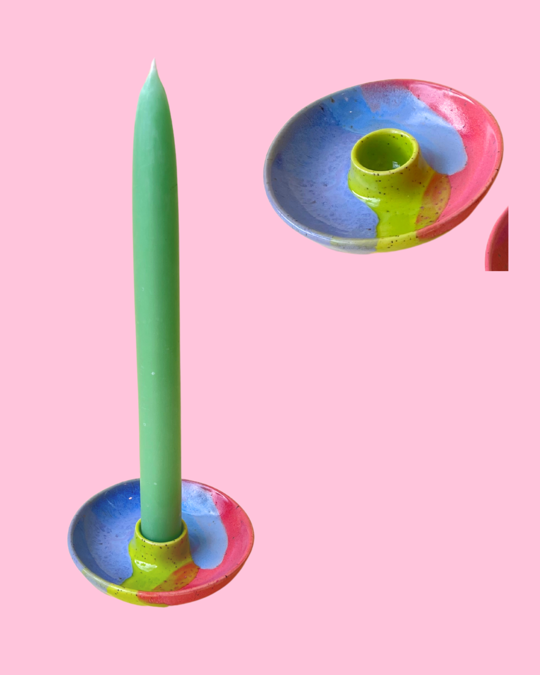 Flat Candle Holder