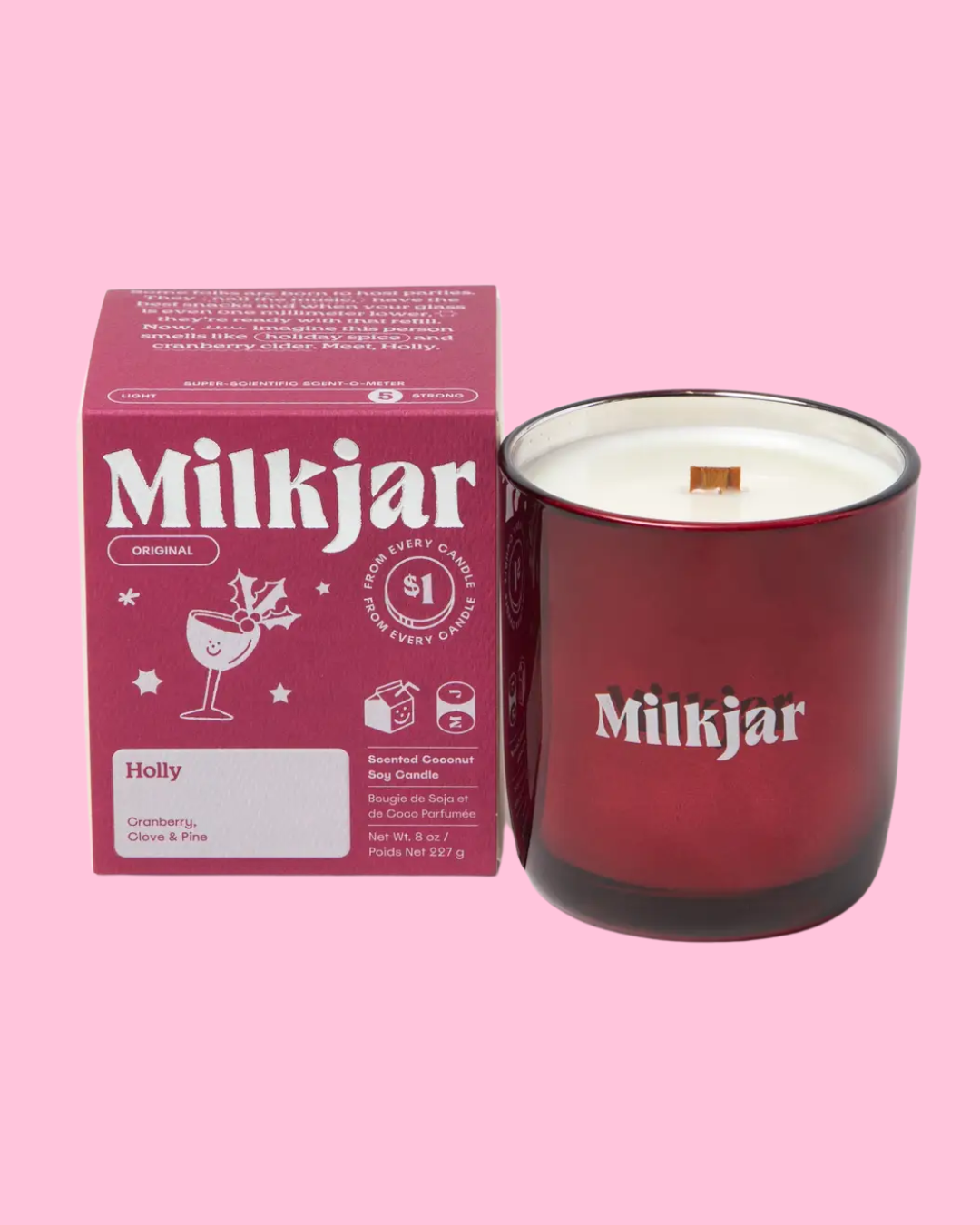 Milk Jar Candles