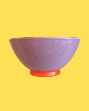 Large Colourful Two Toned Ceramic Bowls