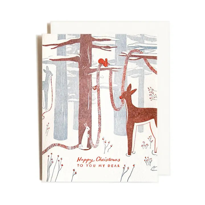 Woodland Christmas Card