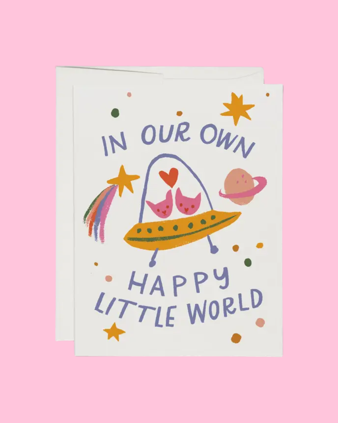 Happy Little World Card