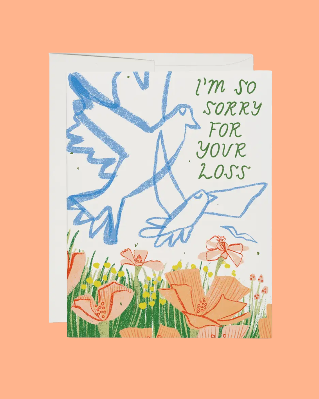 Peaceful Meadow Sympathy Card