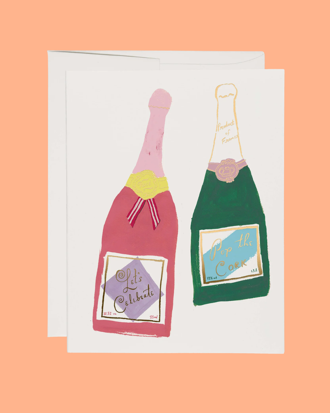 Champagne Card