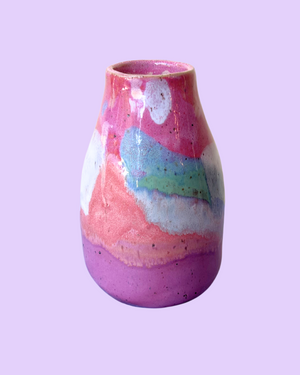 Medium Hand-painted Ceramic Vases