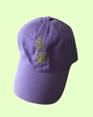 Tulip Embroidered Hat