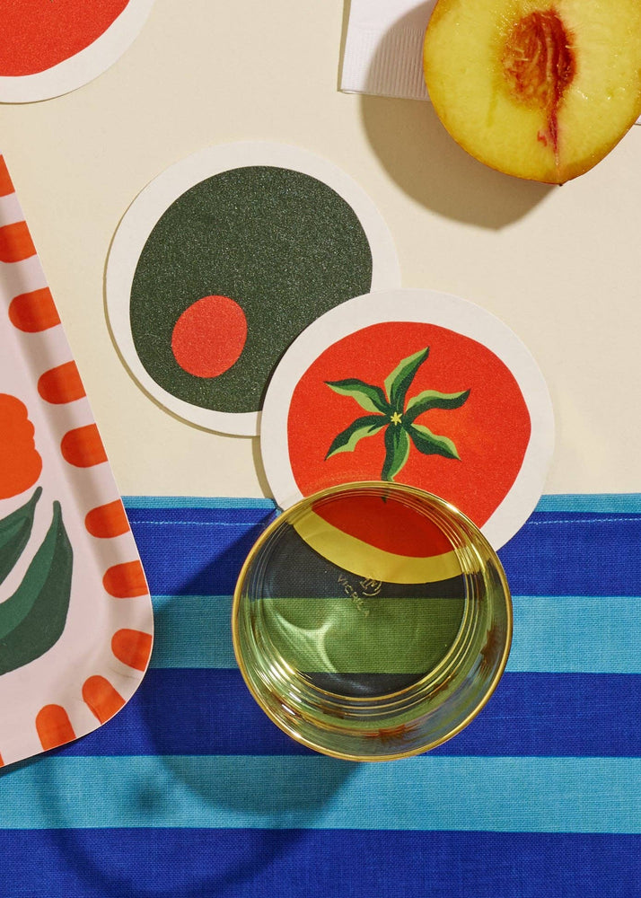 Tomato Coasters | Set of Four