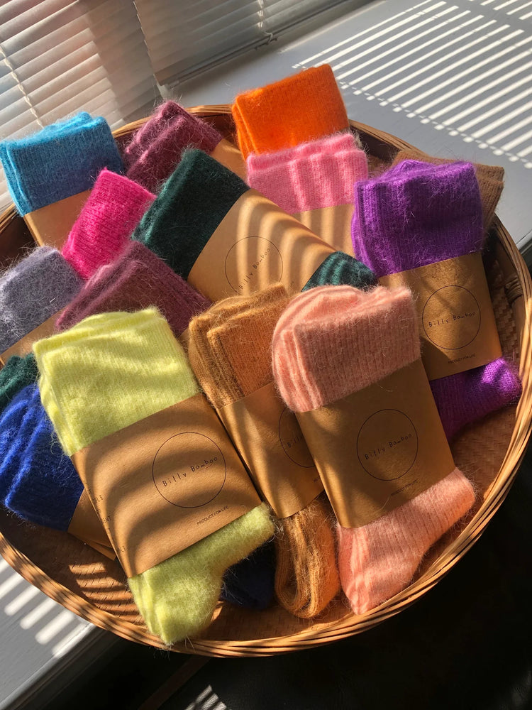 Angora Wool Socks