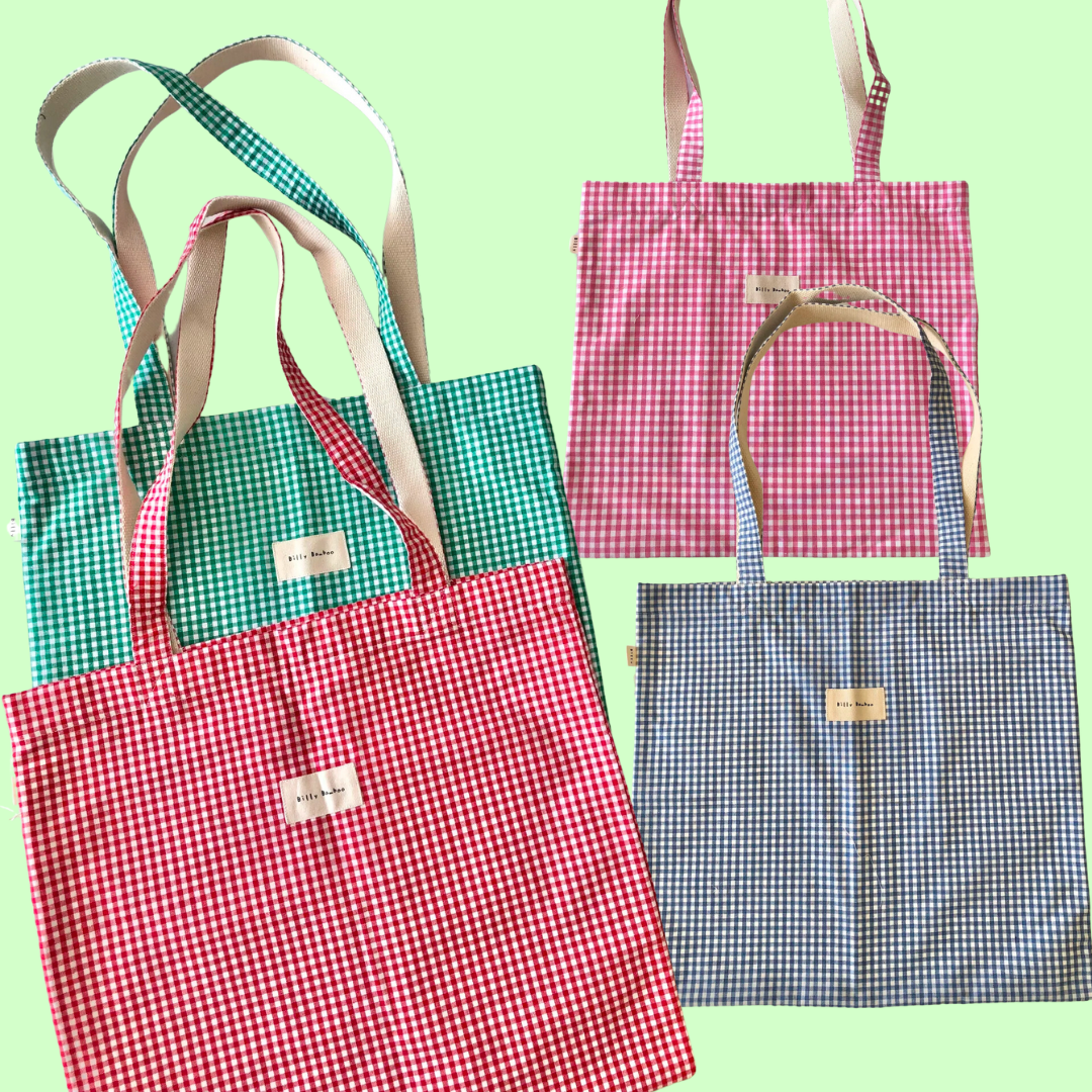 Gingham Tote Bag!