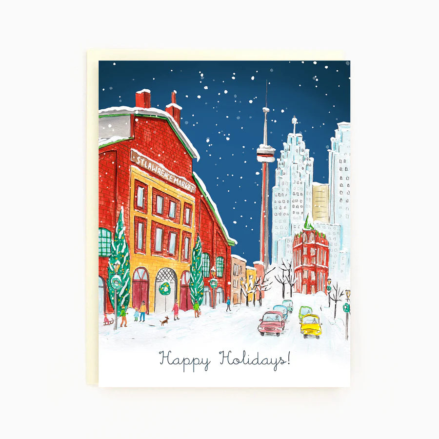 Toronto St. Lawerence Market Holiday Card